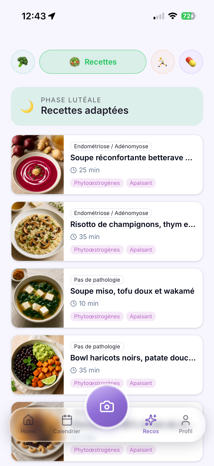 Nutrition adaptée